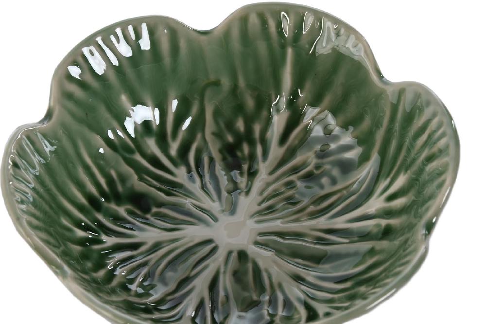 Dekodonia Pack Cuatro Bol Gres Repollo Verde