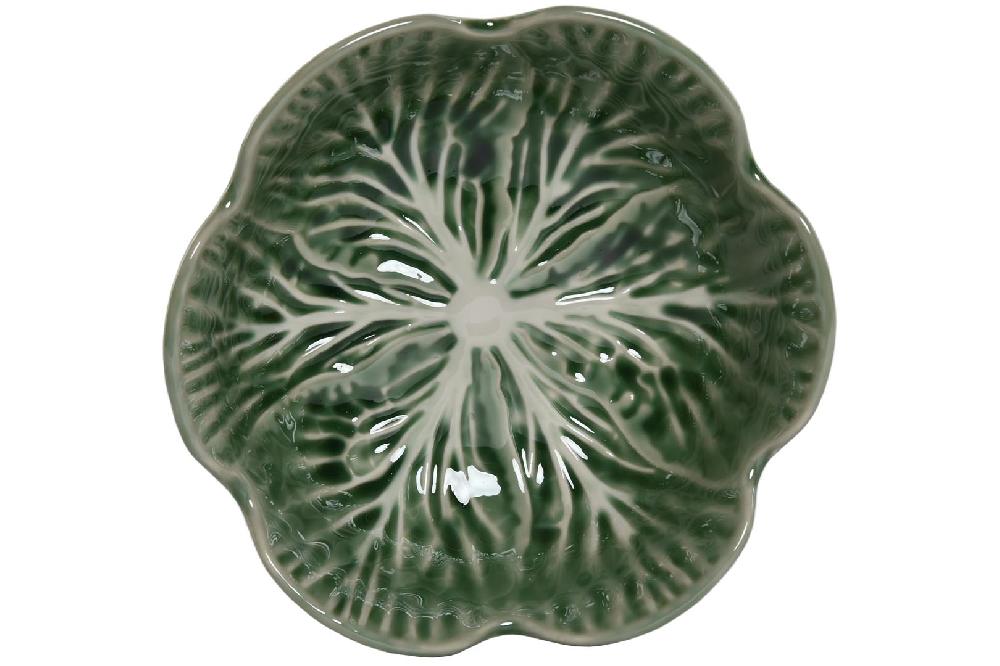 Dekodonia Pack Cuatro Bol Gres Repollo Verde