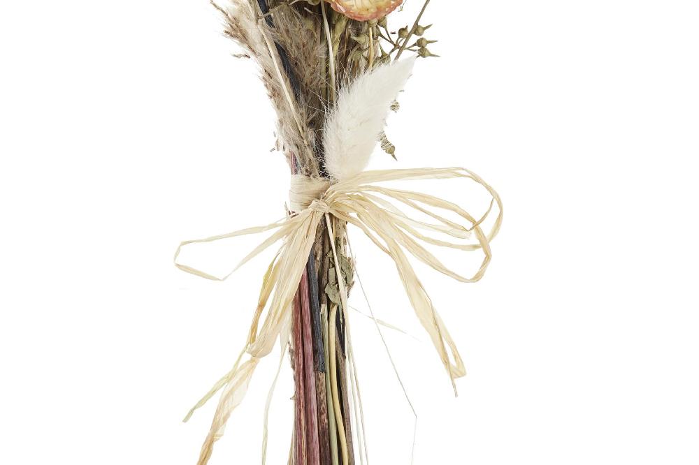 Dekodonia Pack De 2 Ramos Flor Seca 8x3x55 Marron