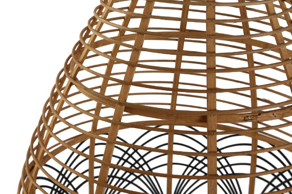 Dekodonia PACK DOS LÁMPARAS TECHO RATÁN