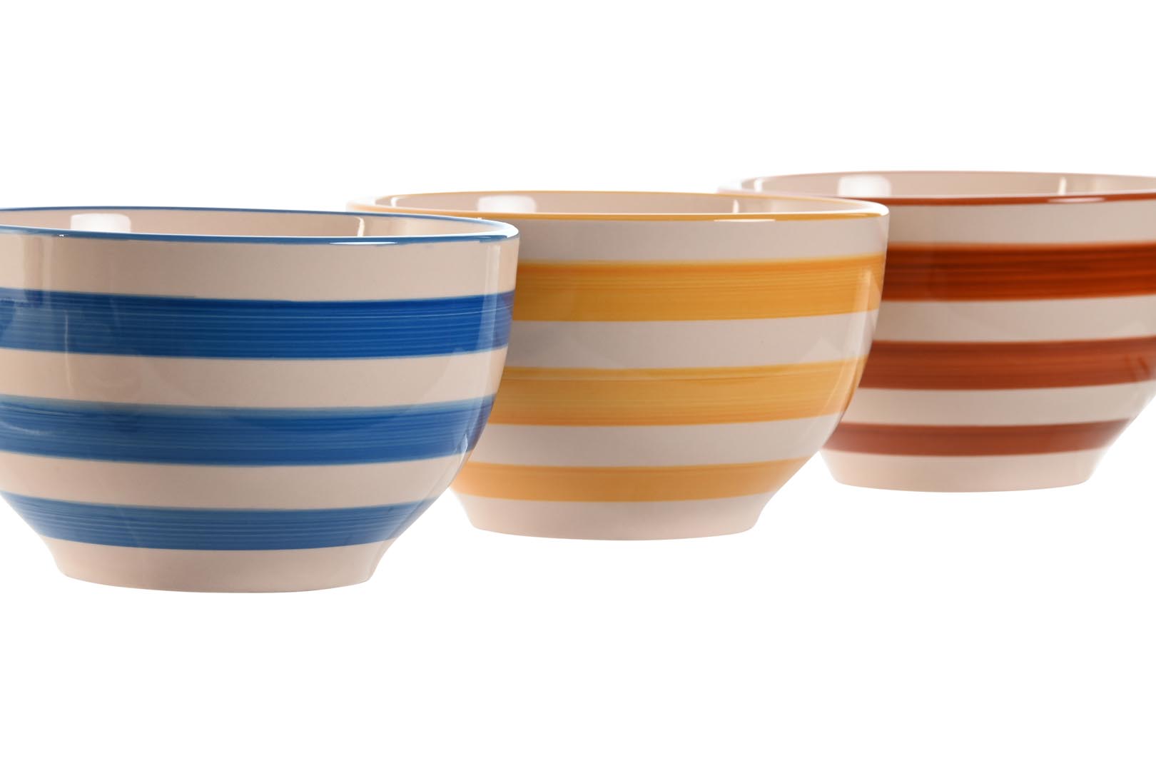 Dekodonia PACK SEIS BOWLS LOZA RAYAS