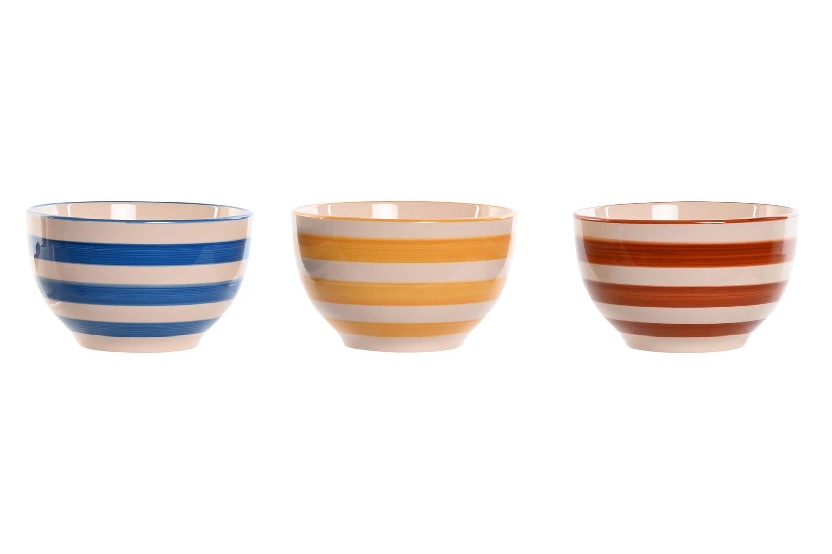 Dekodonia PACK SEIS BOWLS LOZA RAYAS