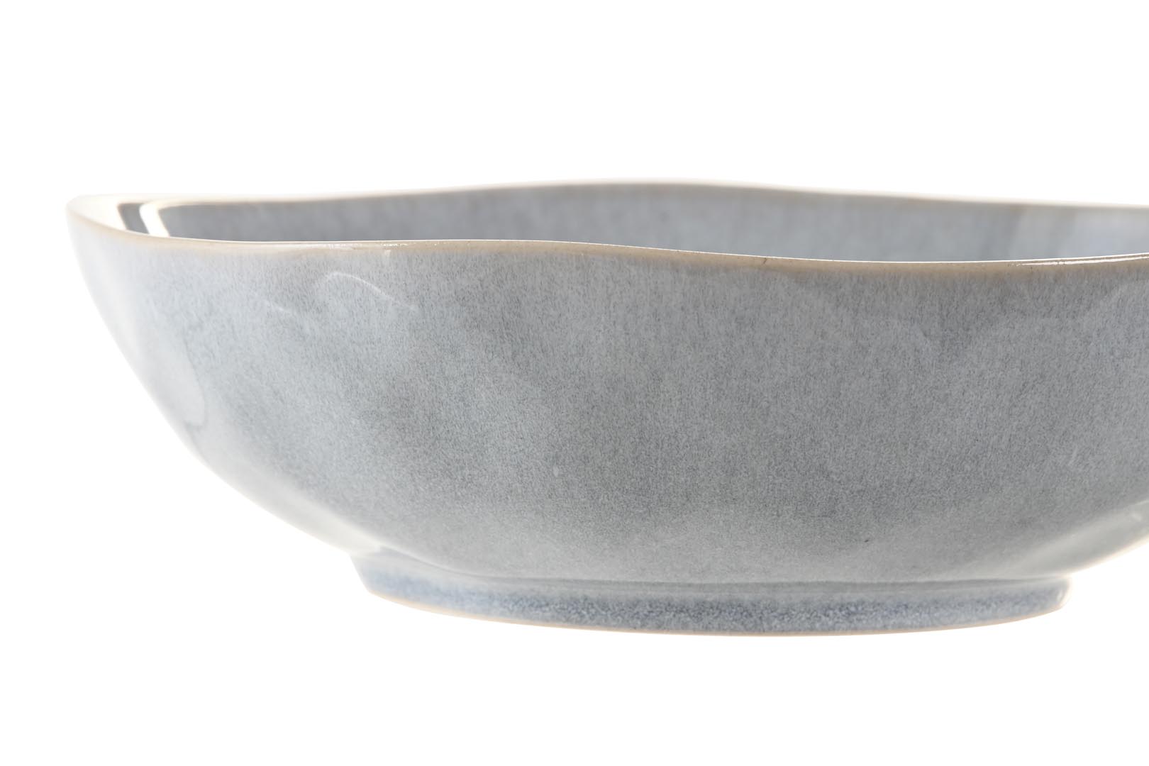 Dekodonia PACK SEIS PLATOS GRES ESMALTADO MEDIANOS