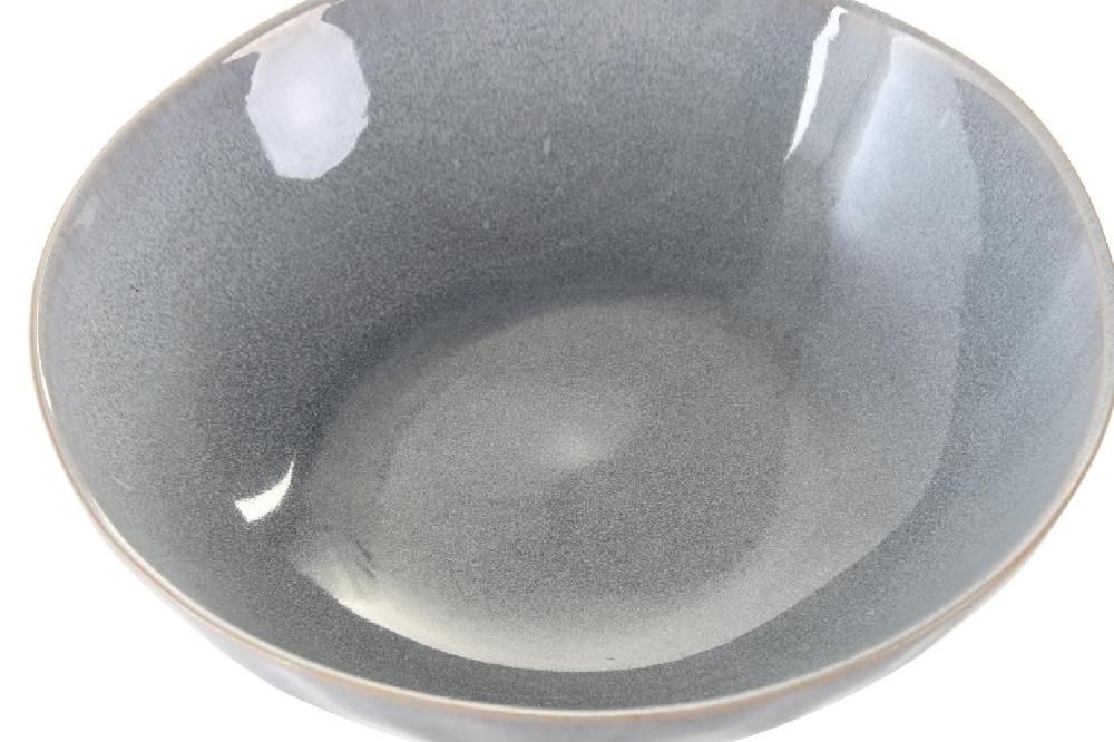 Dekodonia PACK SEIS PLATOS GRES ESMALTADO MEDIANOS