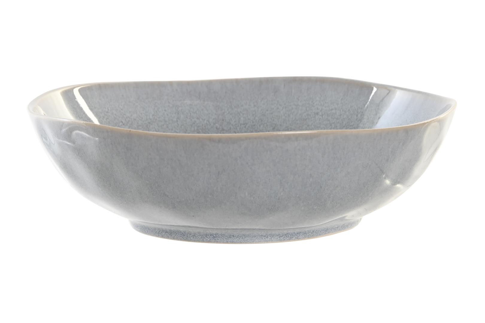 Dekodonia PACK SEIS PLATOS GRES ESMALTADO MEDIANOS