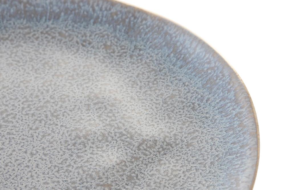 Dekodonia PACK SEIS PLATOS GRES ESMALTADO MEDIANOS