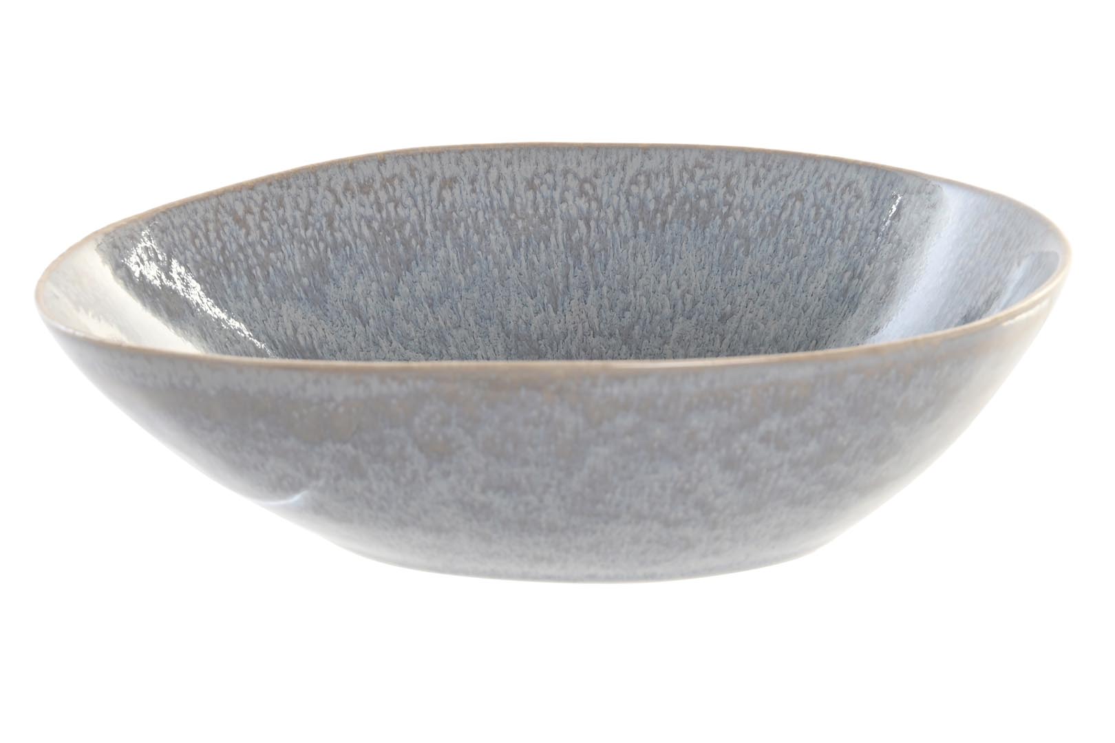 Dekodonia PACK SEIS PLATOS GRES ESMALTADO PEQUEÑOS