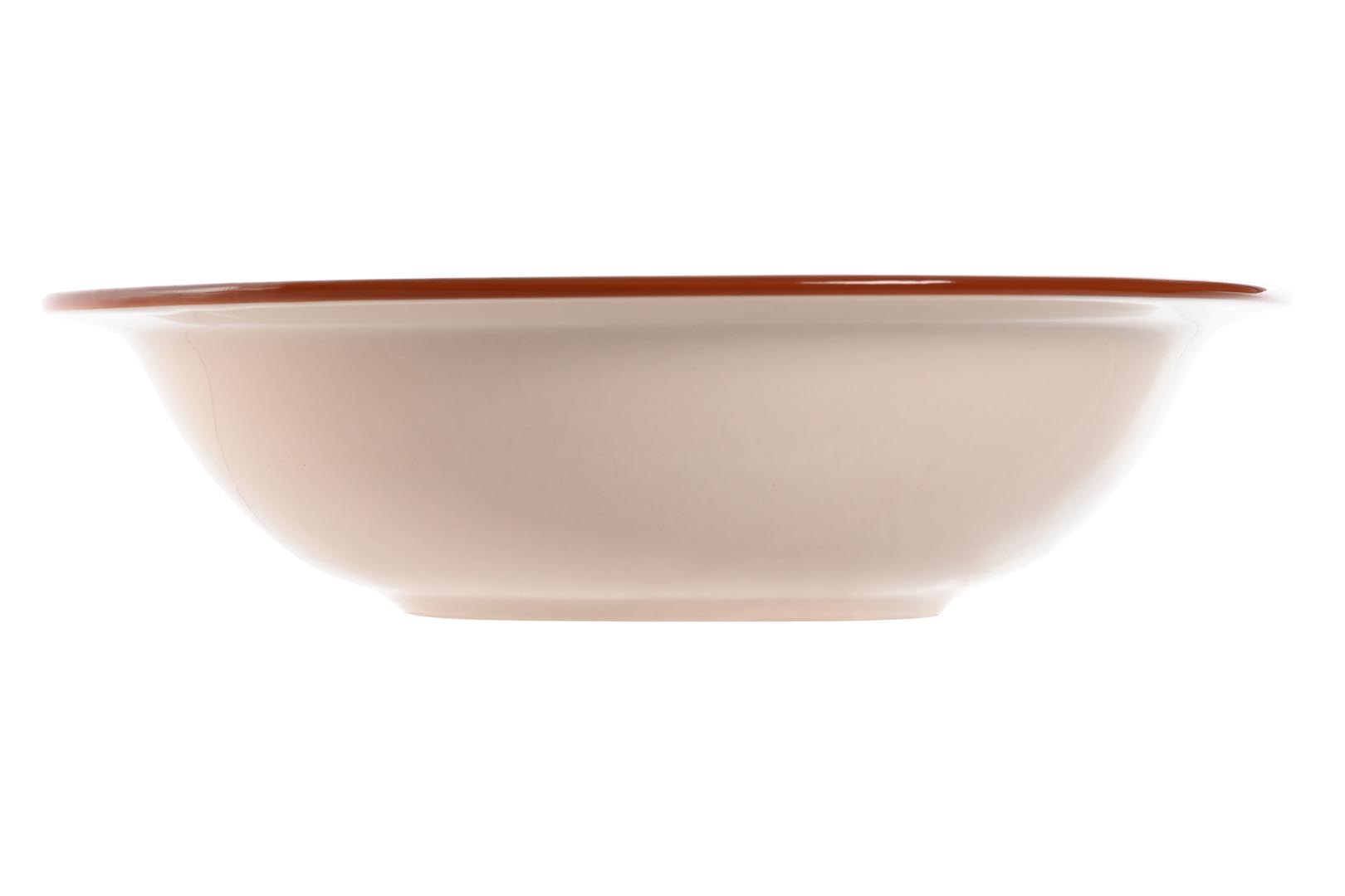 Dekodonia PACK SEIS PLATOS HONDOS LOZA RAYAS