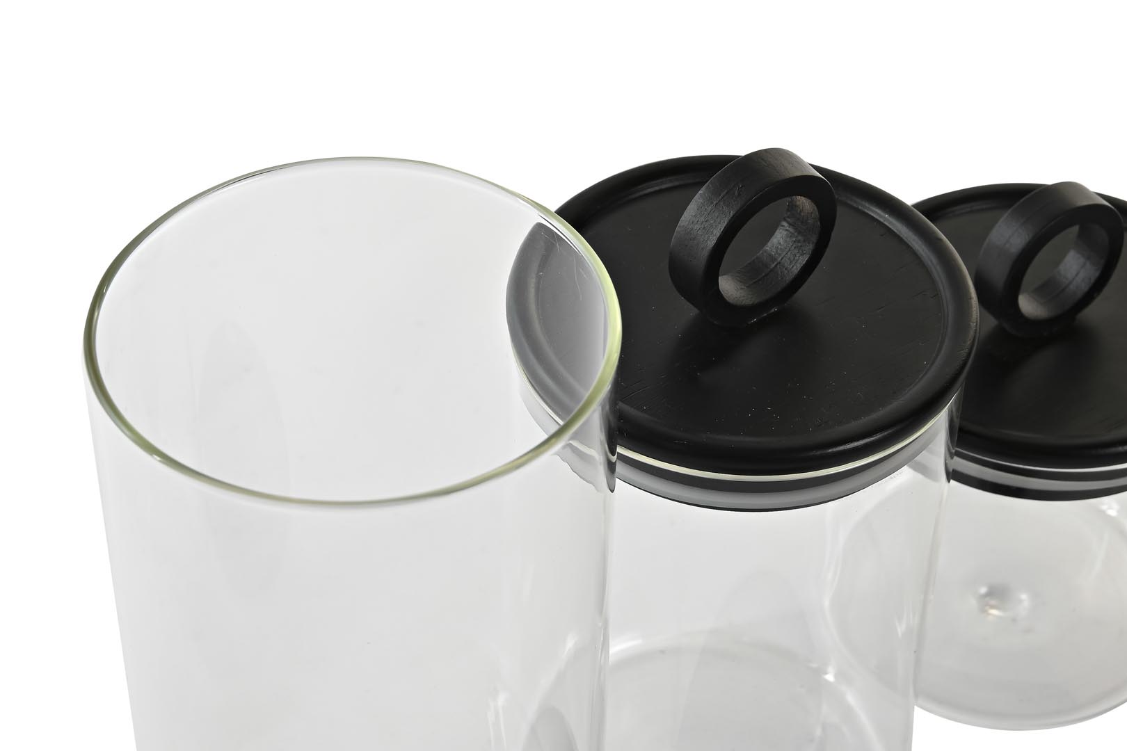 Dekodonia PACK TRES BOTES CON TAPA BAMBÚ