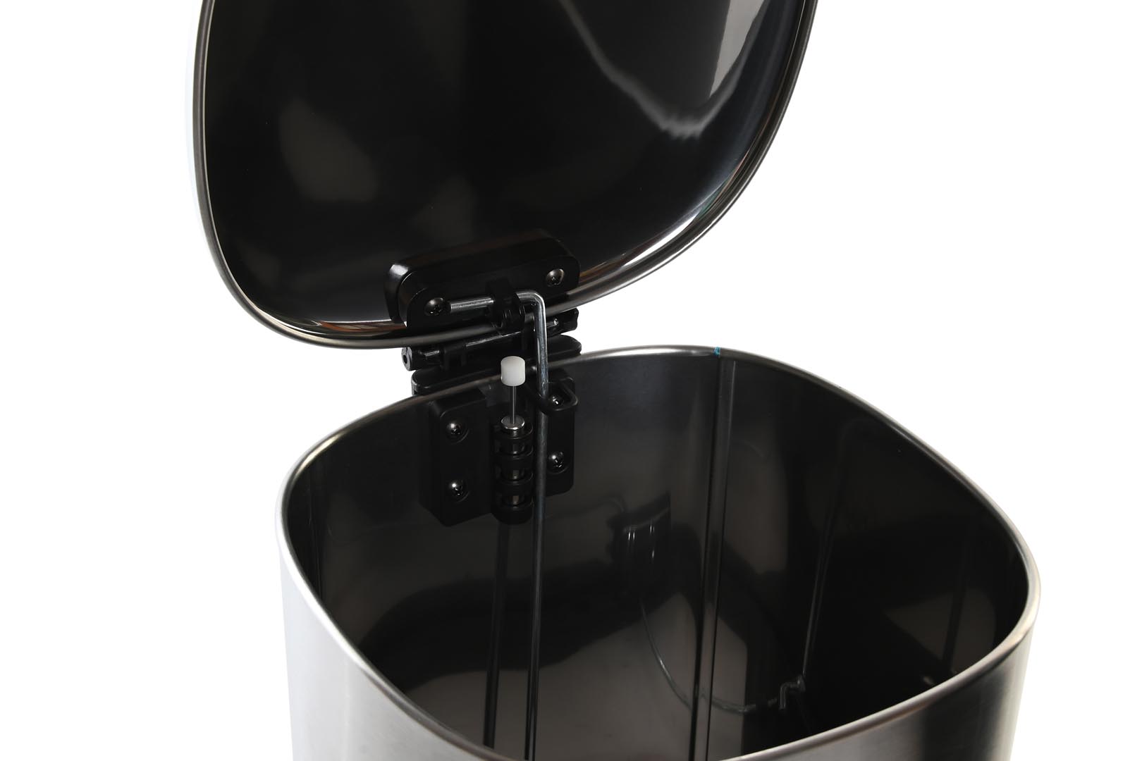 Dekodonia PAPELERA INOX PLATEADO 5L