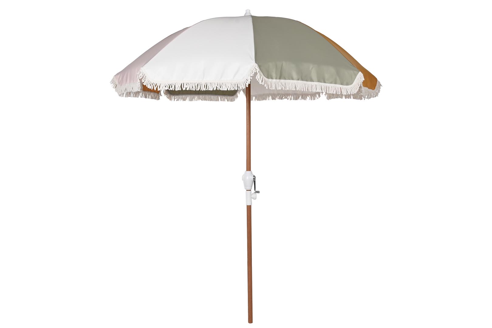 Dekodonia PARASOL ALUMINIO Y MADERA MULTICOLOR