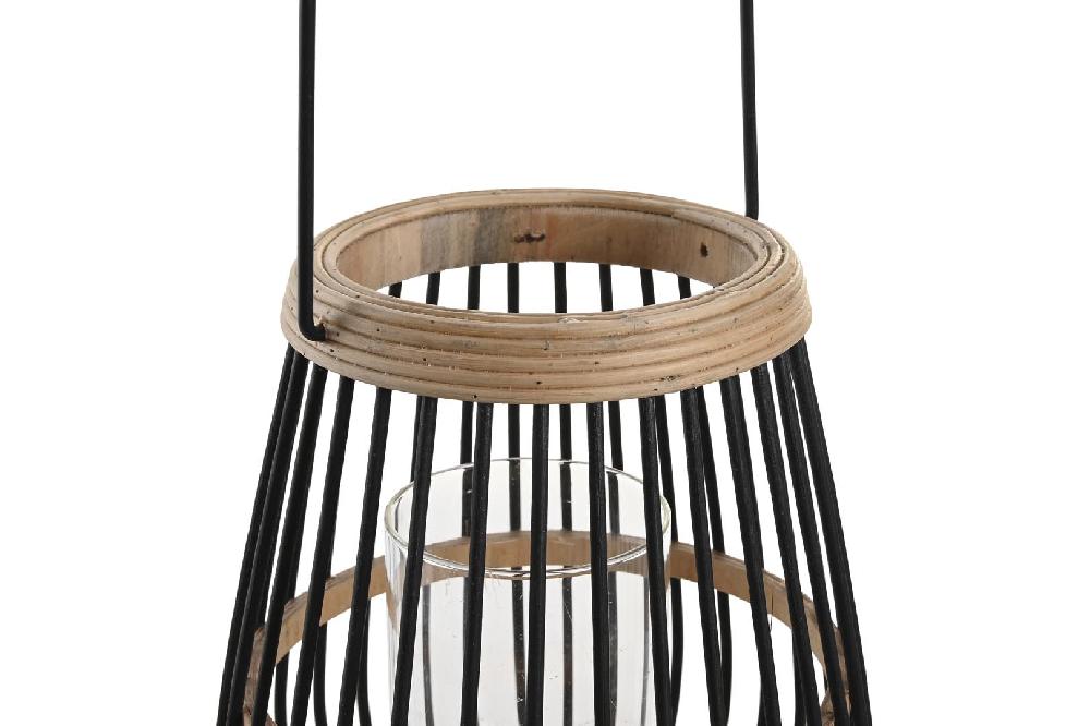 Dekodonia PORTAVELA BAMBÚ Y CRISTAL