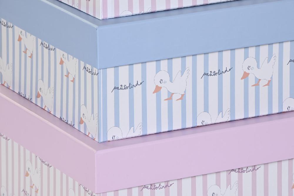 Dekodonia SET 10 CAJAS INFANTILES CARTÓN