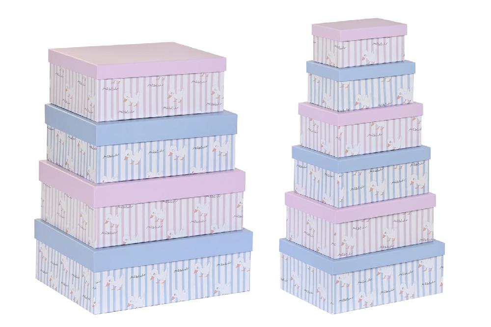 Dekodonia SET 10 CAJAS INFANTILES CARTÓN