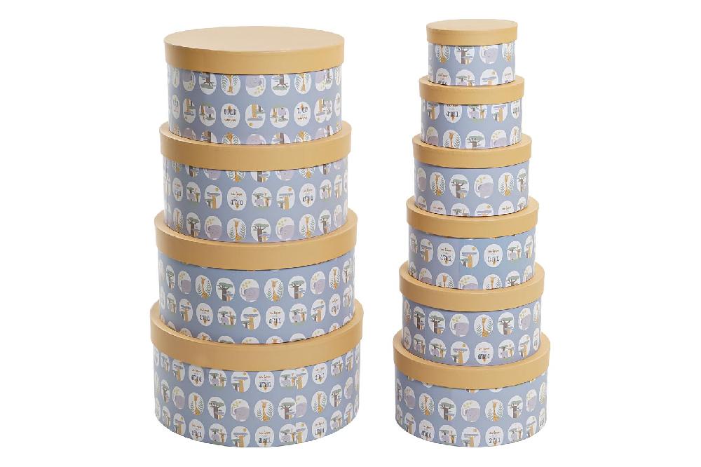 Dekodonia SET 10 CAJAS INFANTILES CARTÓN