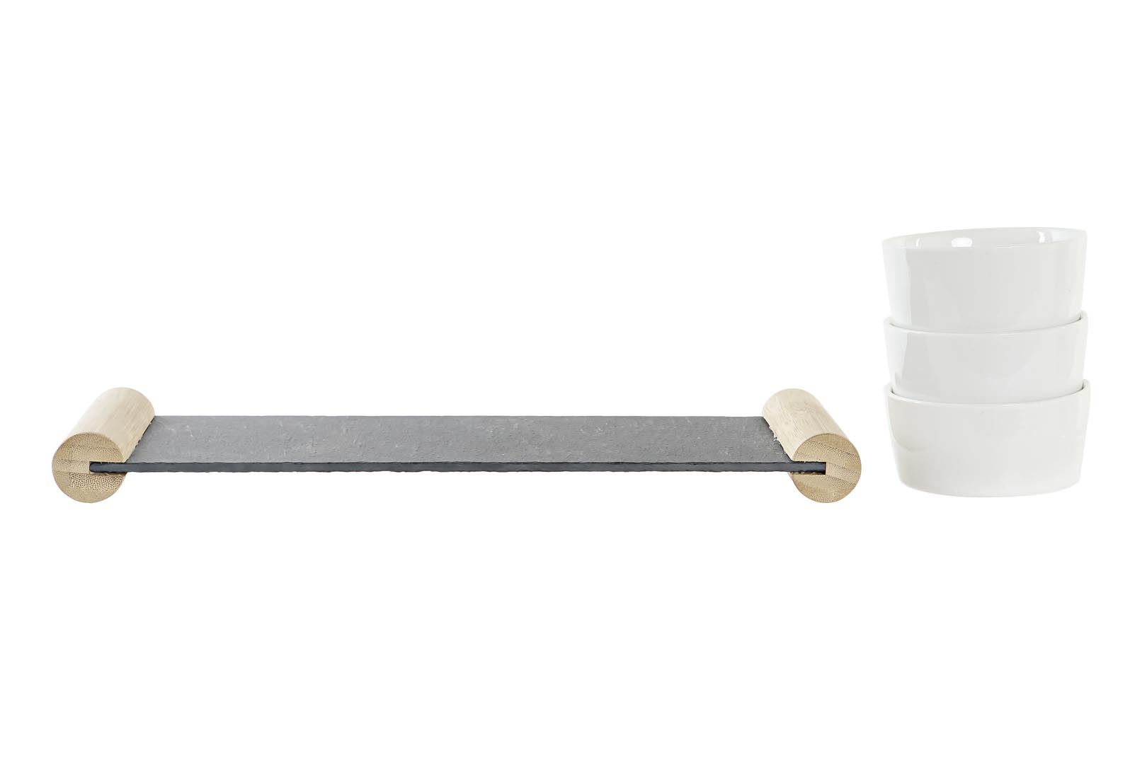 Dekodonia SET APERITIVO PIZARRA NEGRO