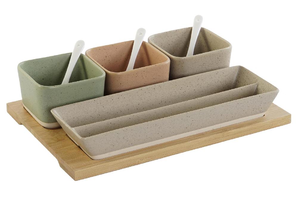 Dekodonia SET APERITIVO PORCELANA GRANDE