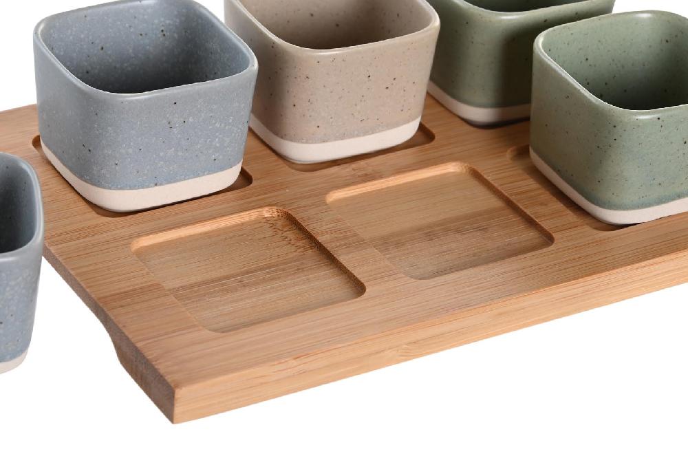 Dekodonia SET APERITIVO PORCELANA MEDIANO