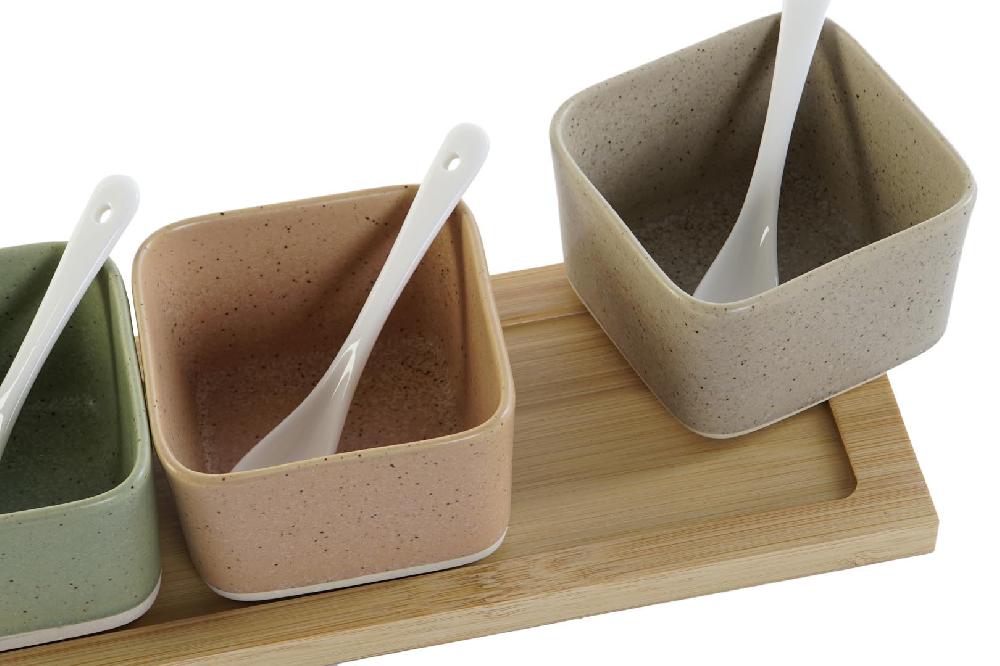 Dekodonia SET APERITIVO PORCELANA PEQUEÑO