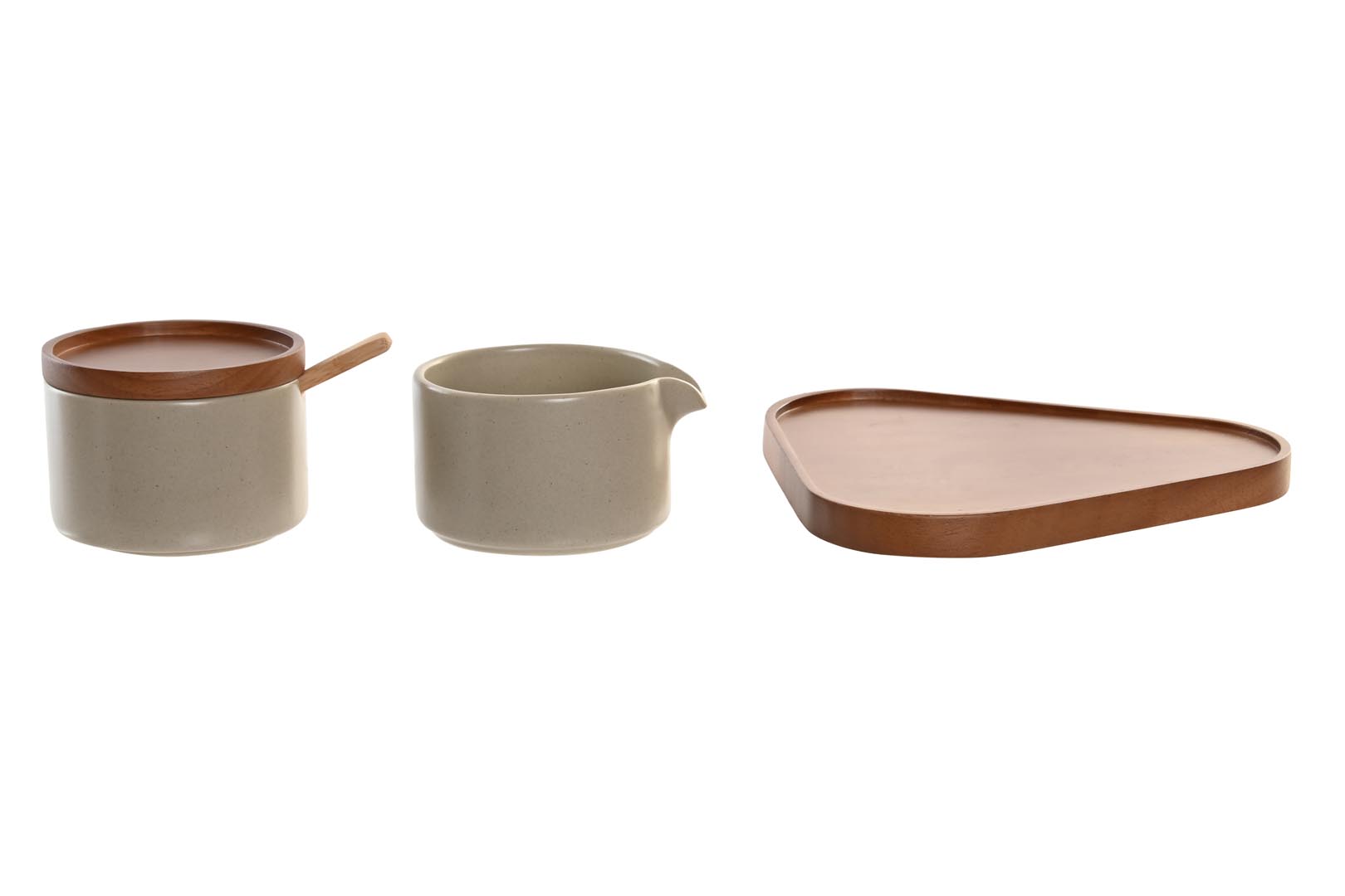Dekodonia SET AZUCARERO Y LECHERA BEIGE