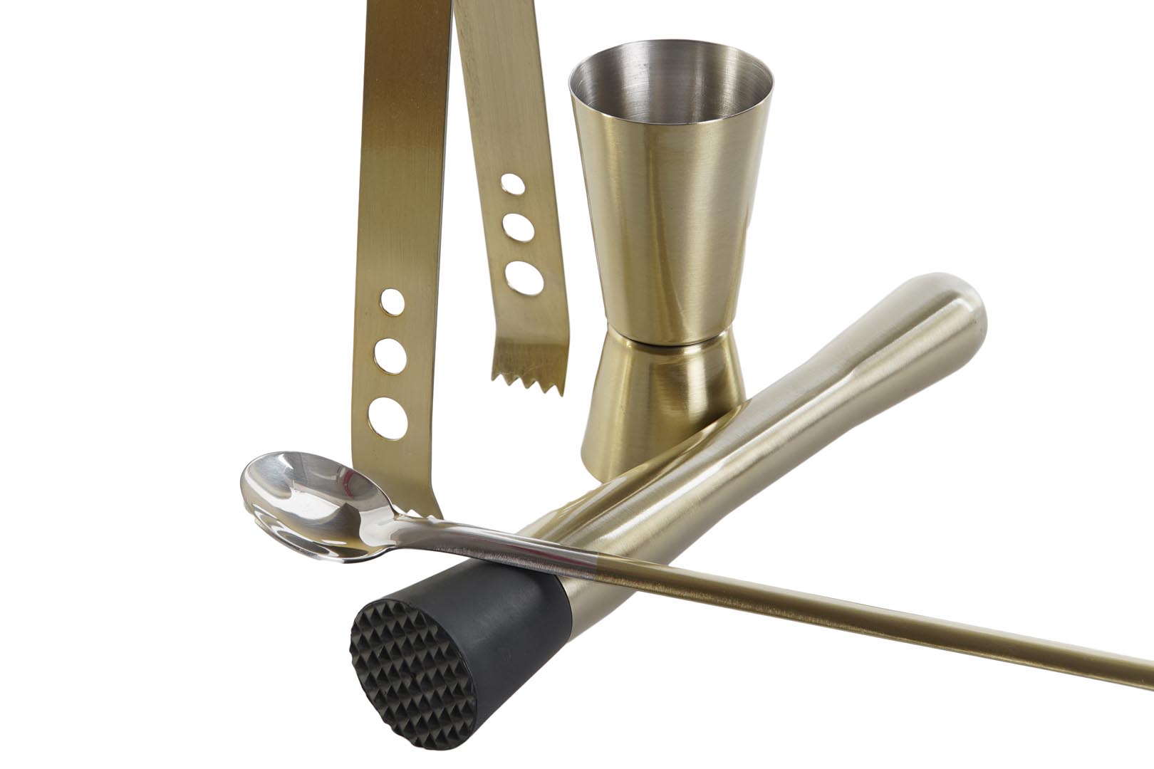 Dekodonia SET COCTELERÍA DORADO MATE