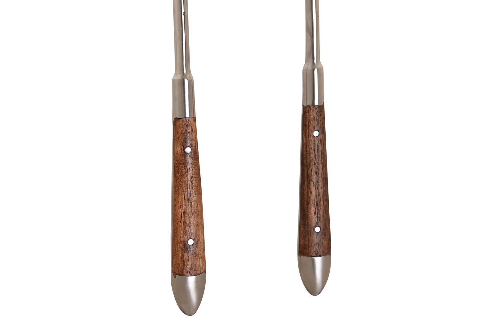 Dekodonia SET CUBIERTOS SERVIR INOX Y ACACIA