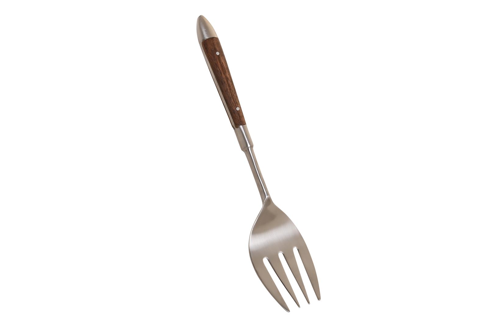 Dekodonia SET CUBIERTOS SERVIR INOX Y ACACIA