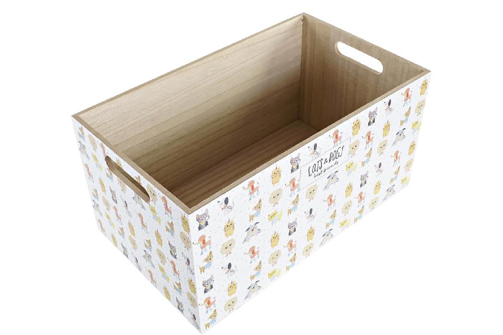 Dekodonia SET DOS CAJAS INFANTILES MADERA