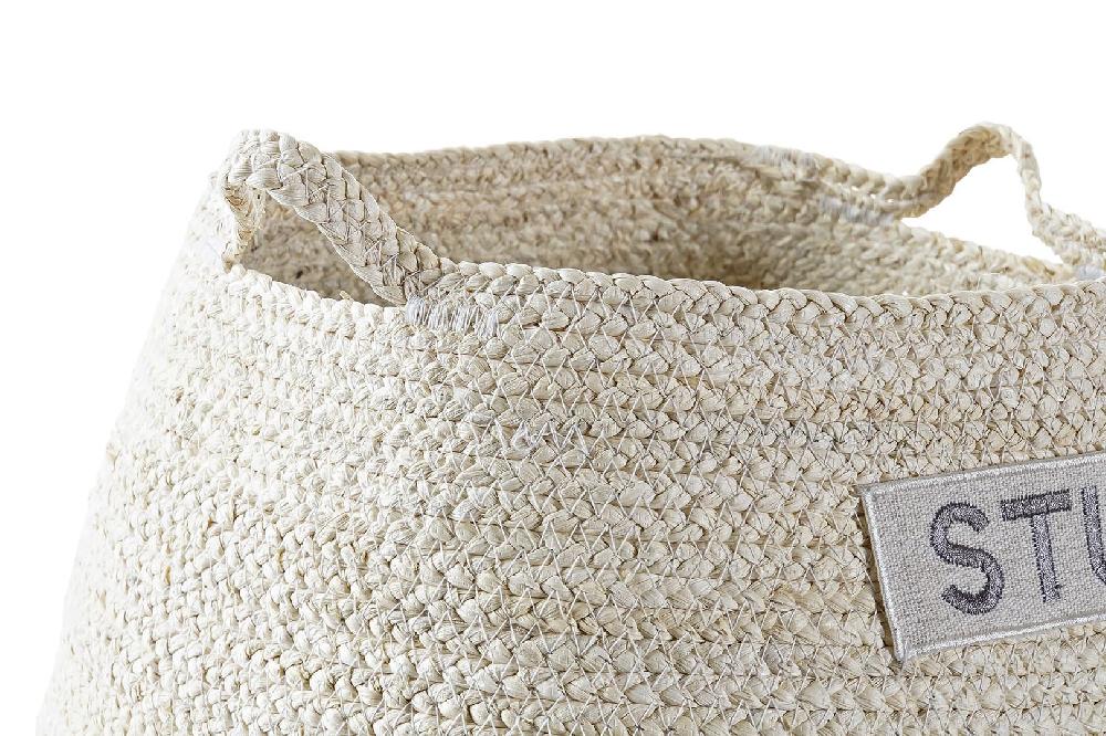 Dekodonia Set Dos Cesta Fibra Maíz Gris