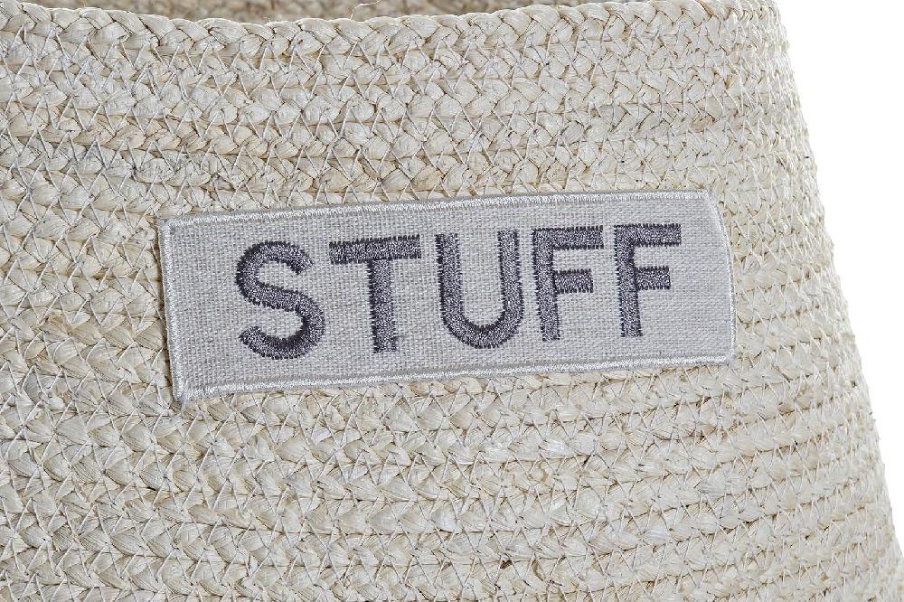 Dekodonia Set Dos Cesta Fibra Maíz Gris