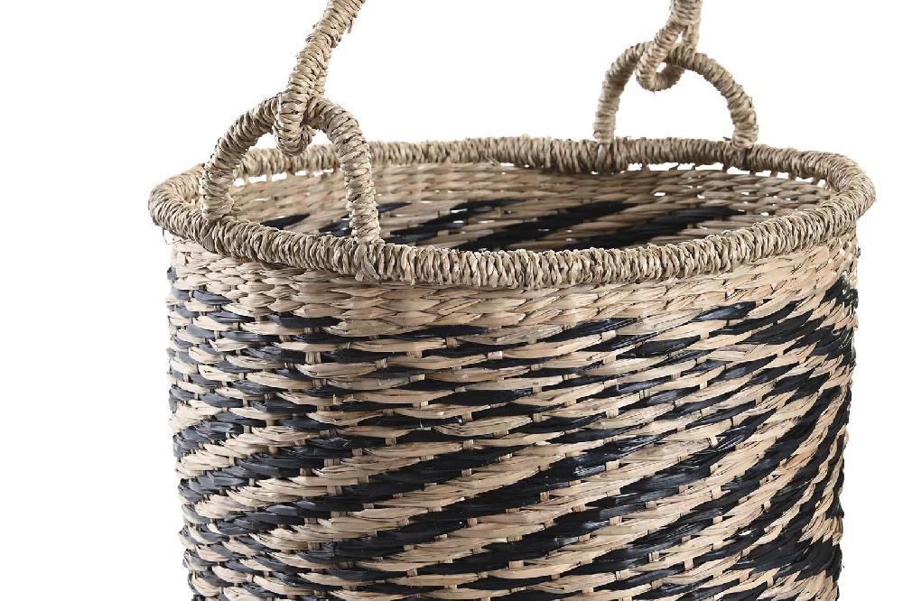 Dekodonia Set Dos Cesta Seagrass Natural
