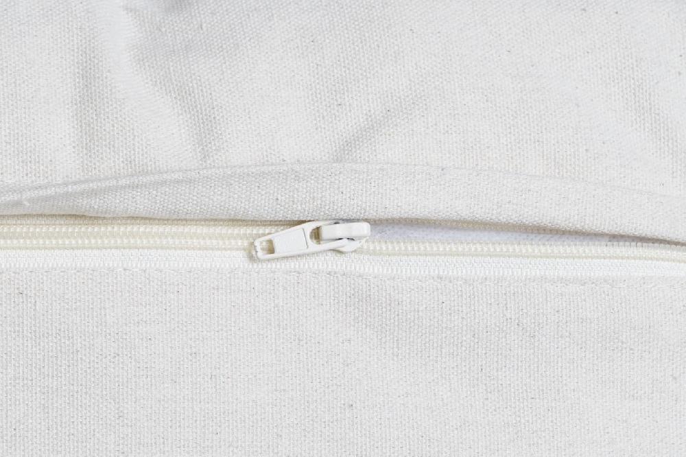 Dekodonia SET DOS COJINES ALGODÓN FLECOS