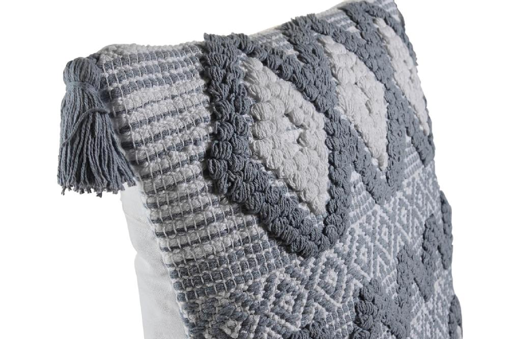 Dekodonia SET DOS COJINES ALGODÓN ROMBOS