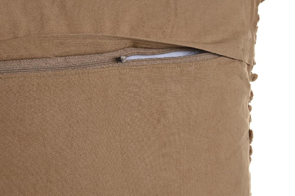 Dekodonia SET DOS COJINES ALGODÓN TIERRA