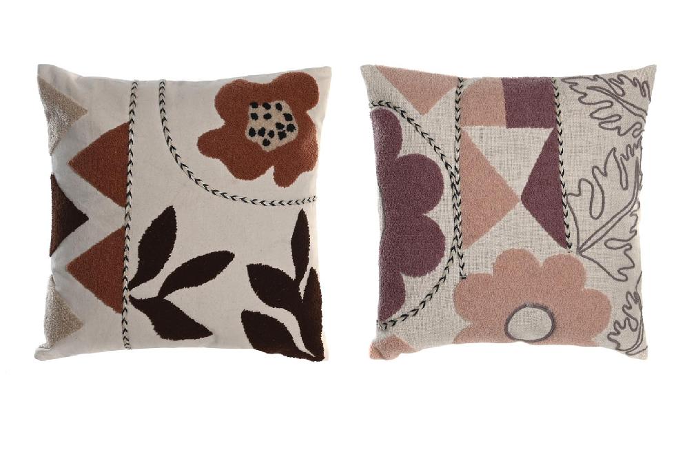 Dekodonia SET DOS COJINES ALGODÓN