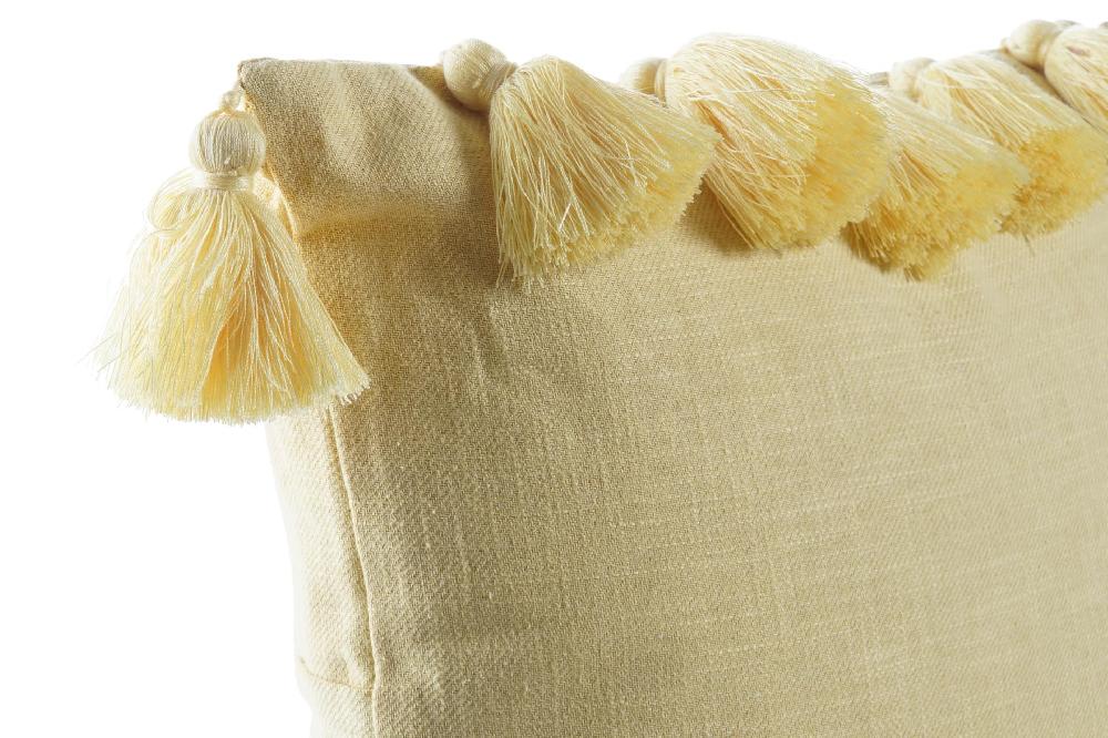 Dekodonia SET DOS COJINES LINO FLECOS