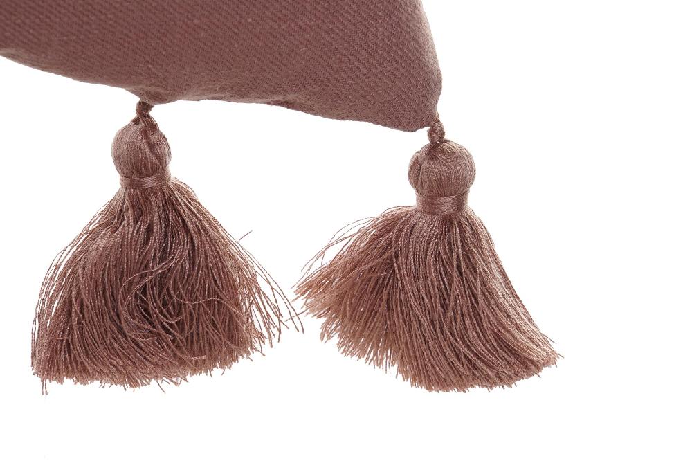 Dekodonia SET DOS COJINES LINO FLECOS