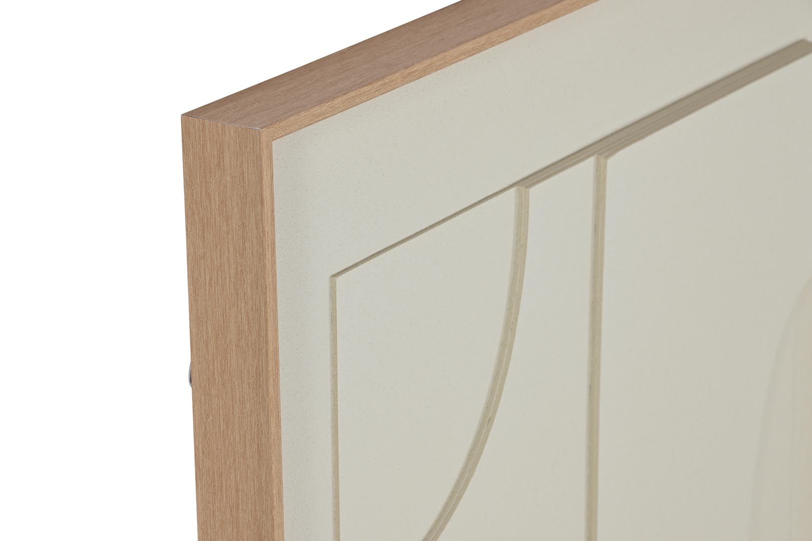 Dekodonia SET DOS CUADROS PAPEL MACHÉ ABSTRACTO