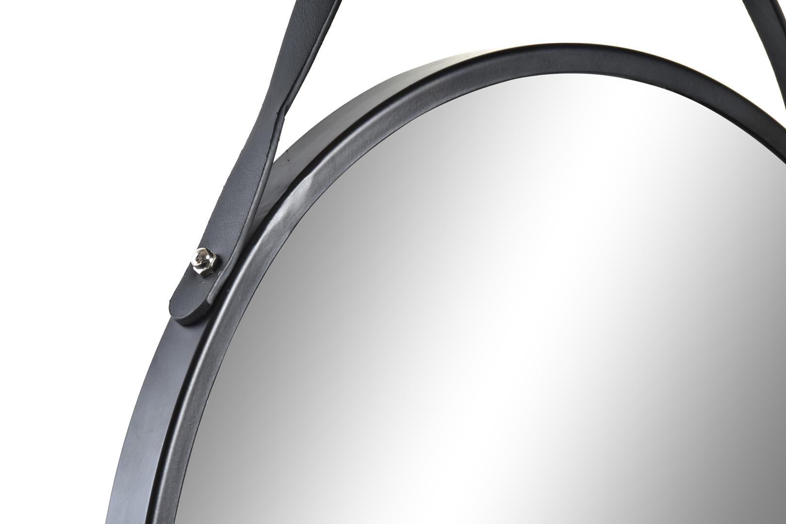 Dekodonia SET DOS ESPEJOS METAL NEGRO