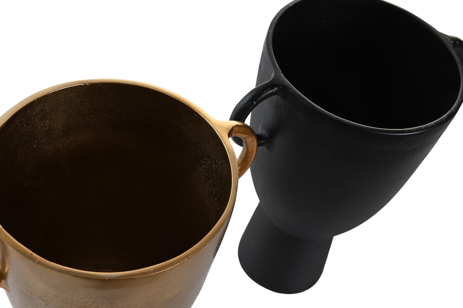 Dekodonia SET DOS JARRONES ALUMINIO BAJOS