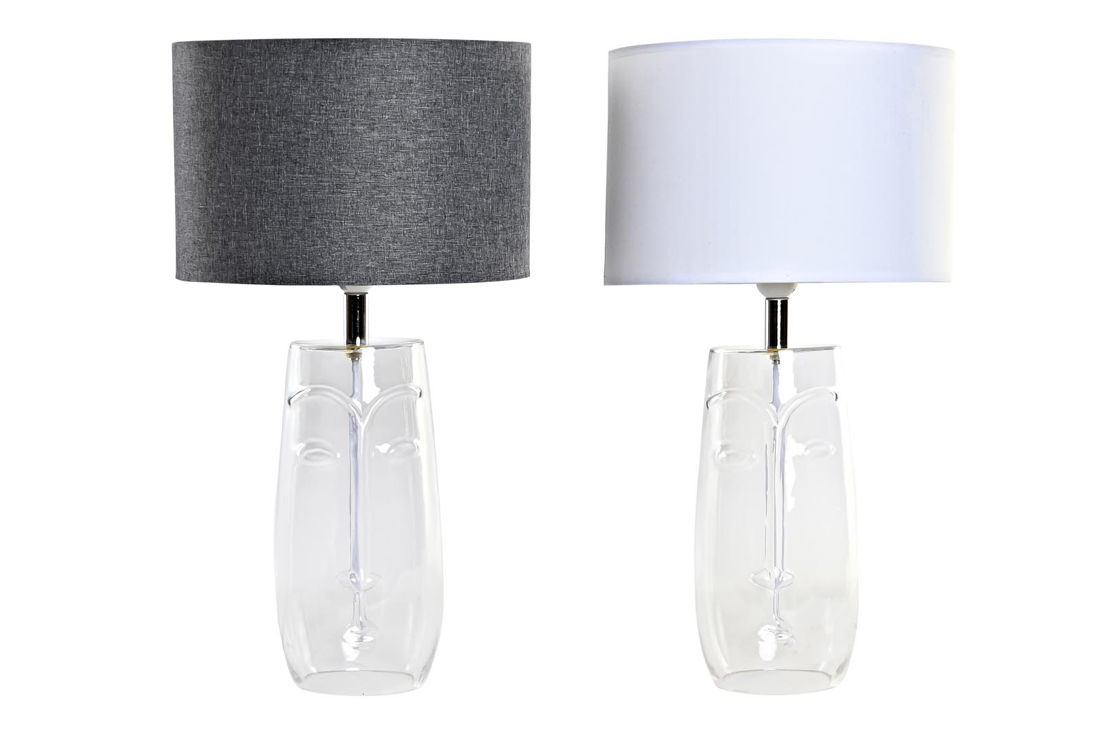 Dekodonia SET DOS LÁMPARAS SOBREMESA CARAS