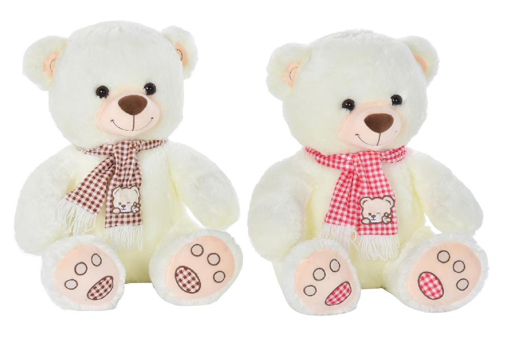 Dekodonia SET DOS OSOS PELUCHE BUFANDA