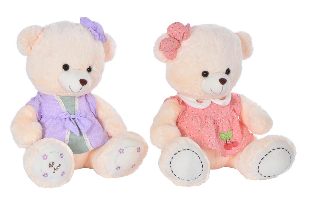 Dekodonia SET DOS OSOS PELUCHE PASTEL