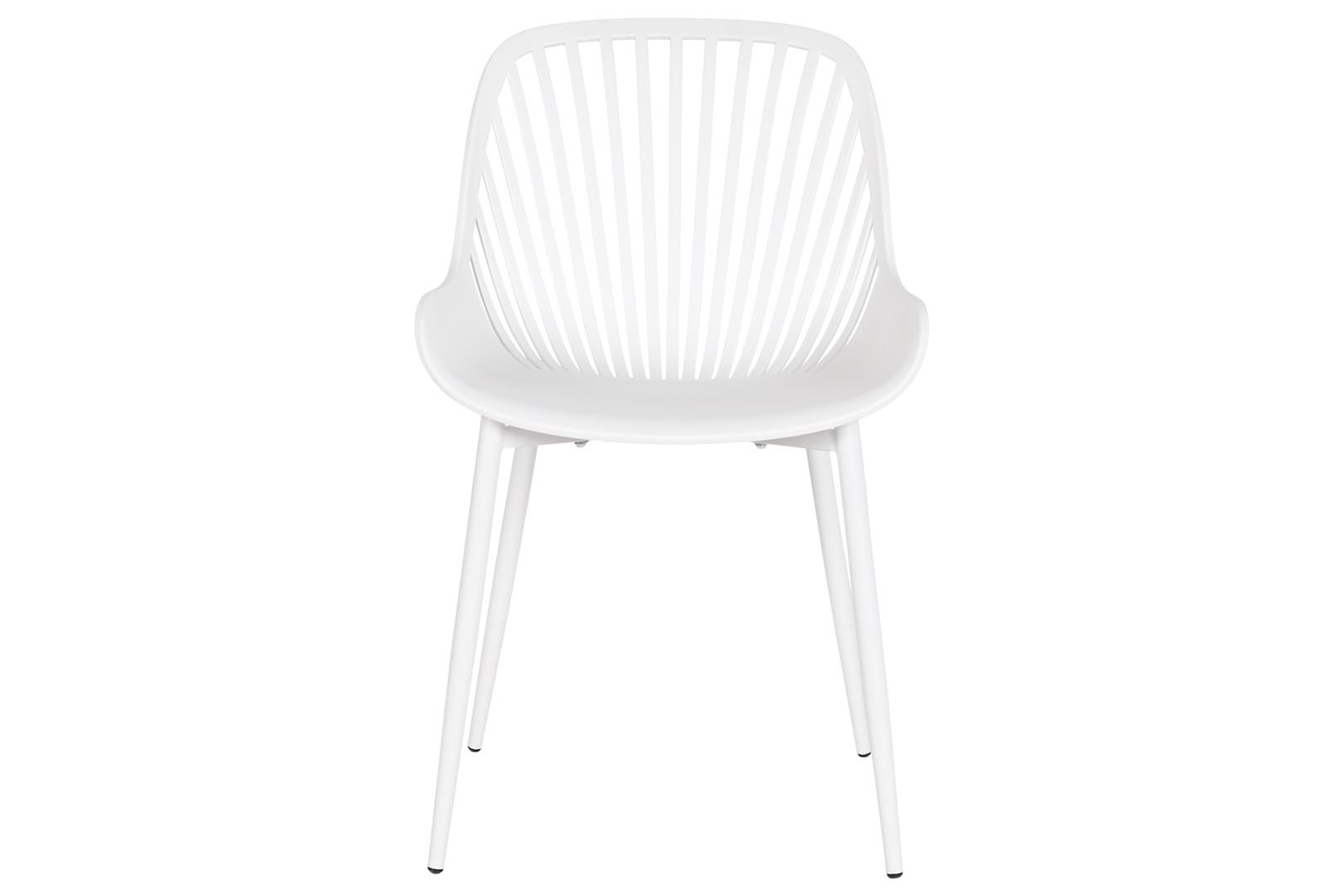 Dekodonia SET DOS SILLAS METAL BLANCO