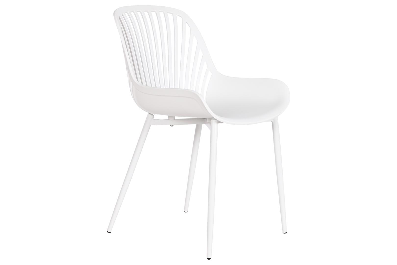 Dekodonia SET DOS SILLAS METAL BLANCO