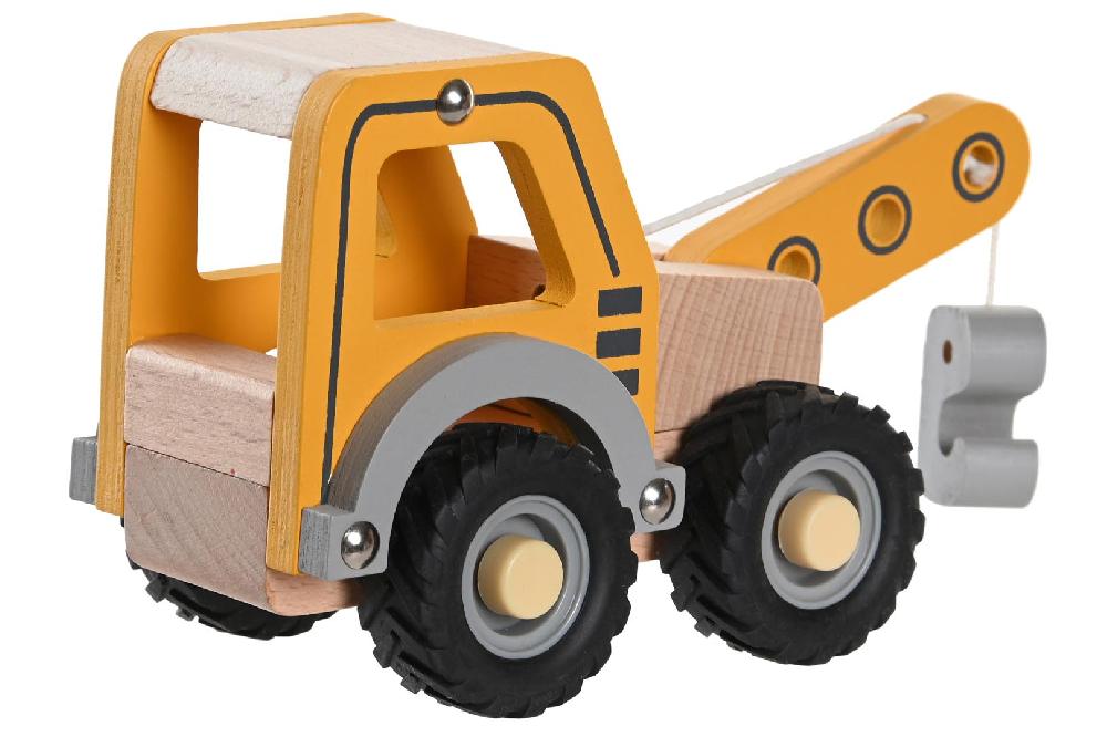 Dekodonia SET GRÚAS JUGUETE MADERA