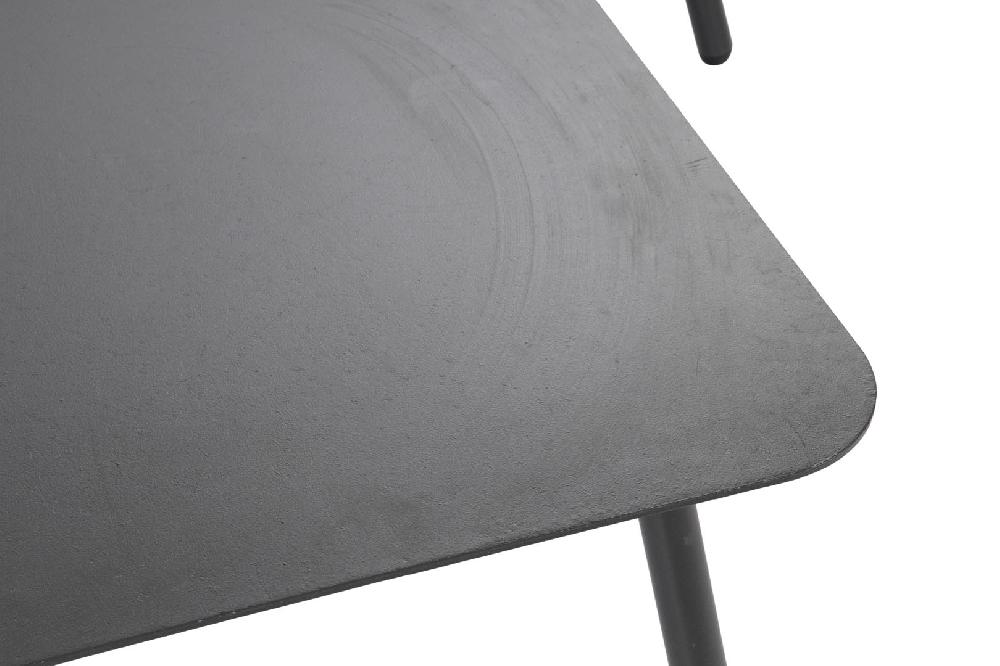 Dekodonia Set Jardín Aluminio Setes Negro