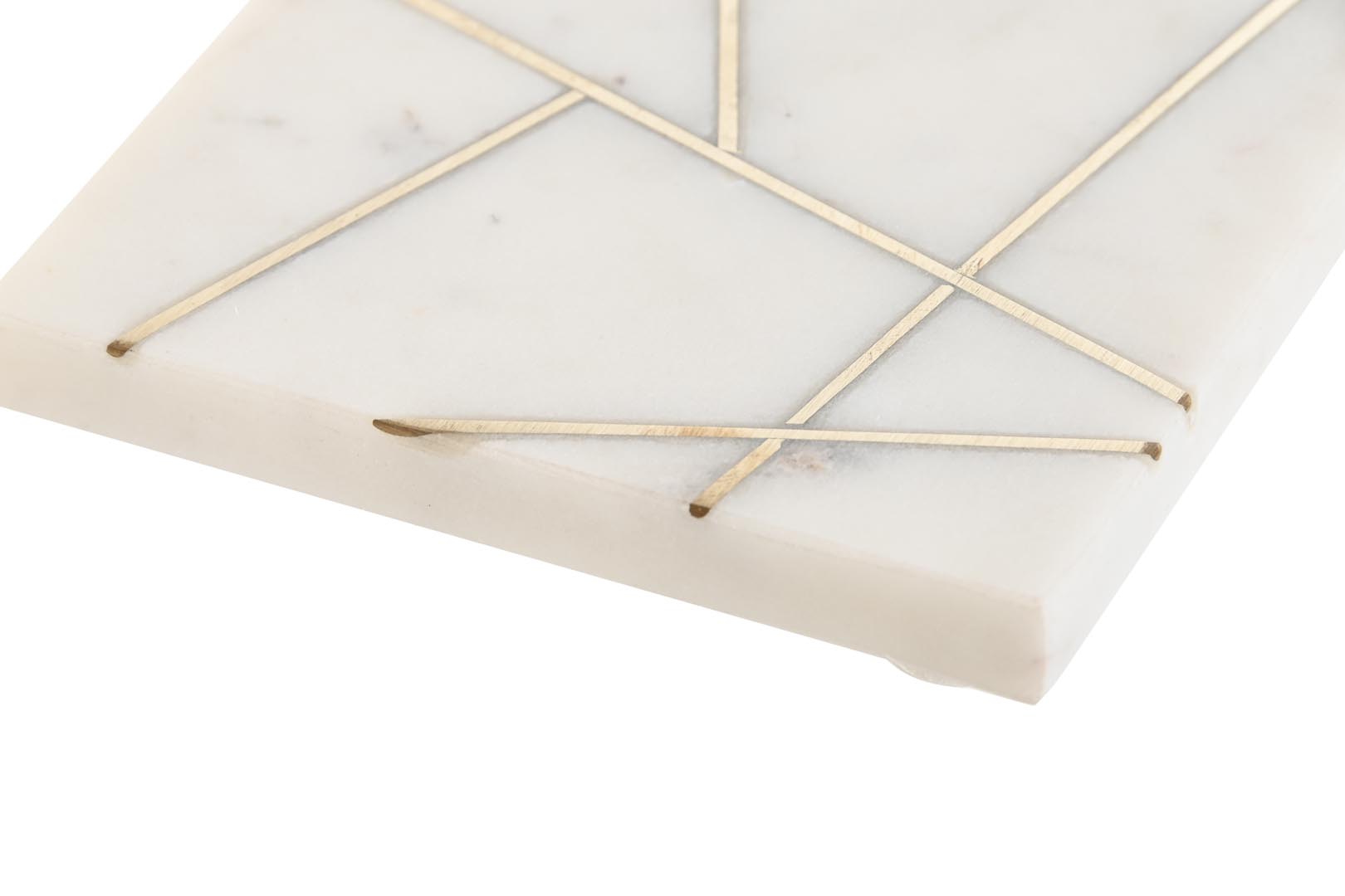 Dekodonia SET OCHO POSAVASOS MÁRMOL