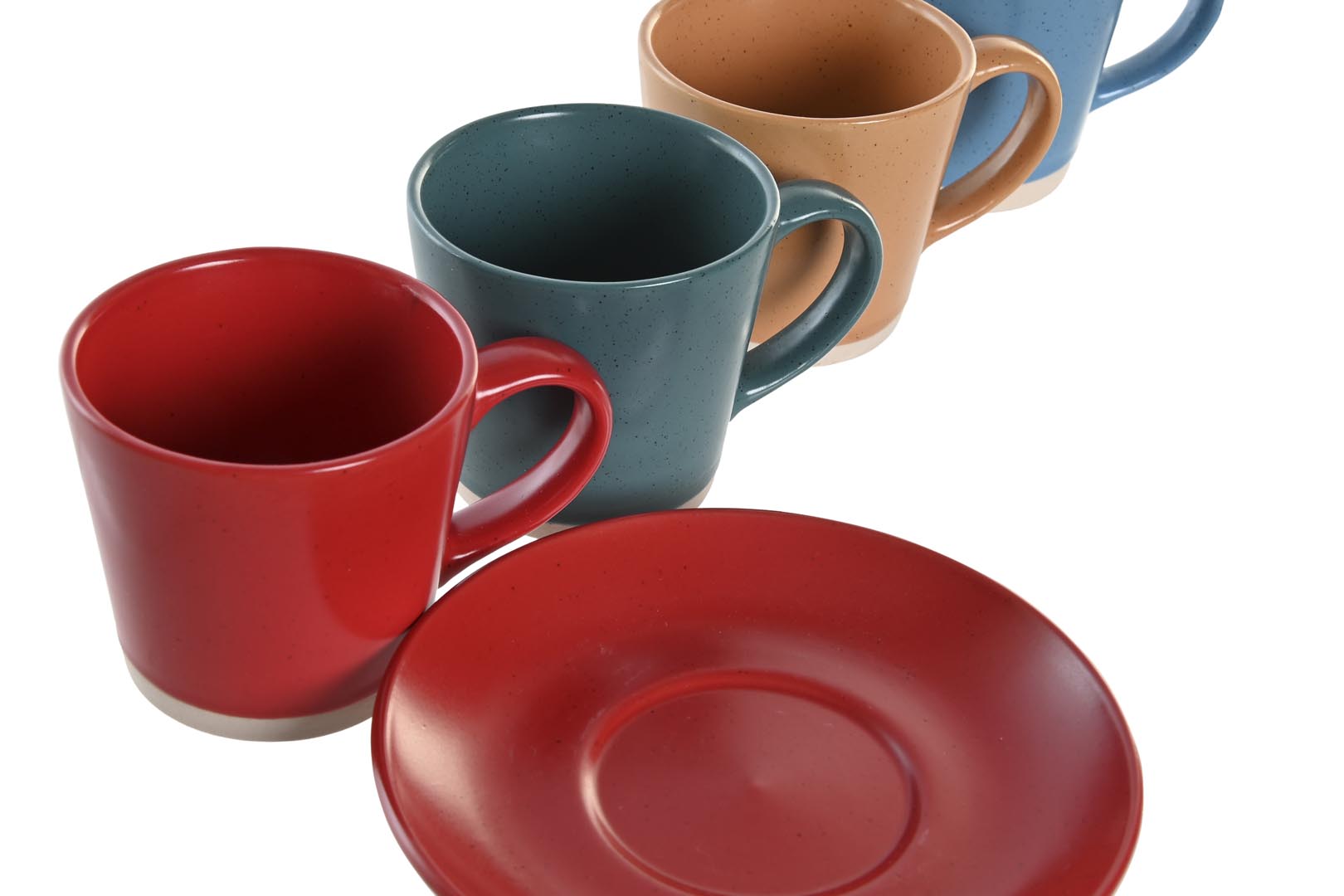 Dekodonia SET SEIS TAZAS Y PLATOS CAFÉ