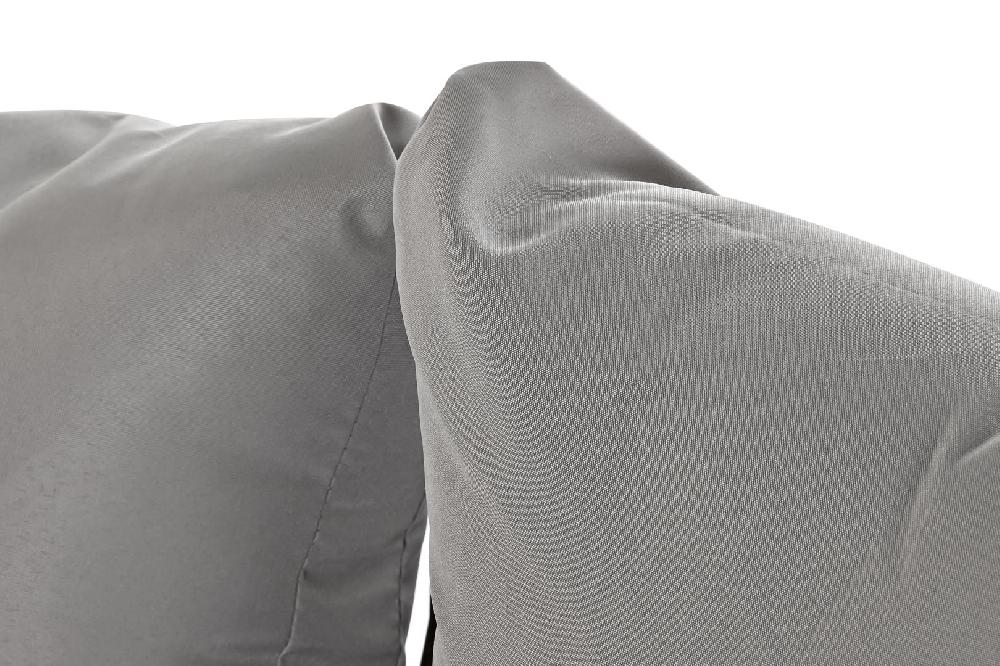 Dekodonia Set Sofá Ratán Sintético Rasi Gris